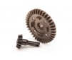 Ring gear, differential/ pinion gear, differential (front)