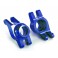 Carriers, stub axle (blue-anodized 6061-T6 aluminum) (rear) (2)