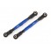 Toe links, front (TUBES blue-anodized, 7075-T6 aluminum, stronger tha