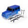 Body, Mercedes-Benz G 500 4x4, complete  (blue) (includes rear body p