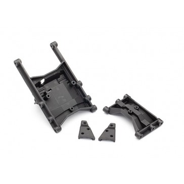 Chassis crossmember (intermediate (1) & rear (1))/ shock mounts (left