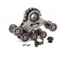 Traxx, front, left (assembled) (requires 8886 stub axle, 7061 GTR sho