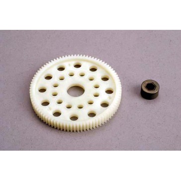 Spur gear (87-tooth) (48-pitch) w/bushing