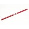 Driveshaft, center, 6061-T6 aluminum (red-anodized)