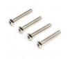 Left Hand Button Head Screws, M3x20mm (4)