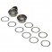 Rear Gearbox Bearing Inserts, Aluminum: 8X