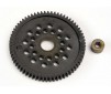 Spur gear (66-Tooth) (32-Pitch) w/bushing