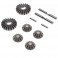 Gear Set, G2 Gear Diff, Metal: 22