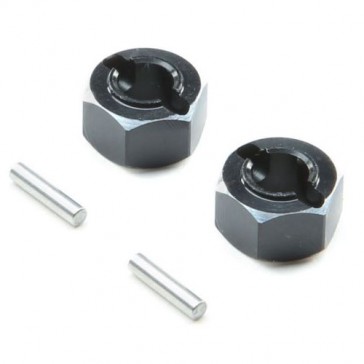 Hex Set, Rear Axle, Aluminum: Mini-T 2.0