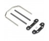 Front Hinge Pin and Brace Set: Super Baja Rey