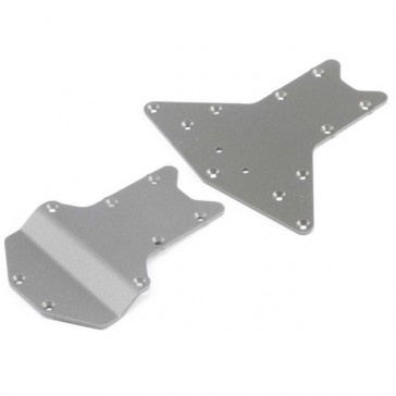 Skid Plate Set,Front/Rear:  LST 3XL-E