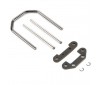 Front Hinge Pins & Brace Set: Baja Rey