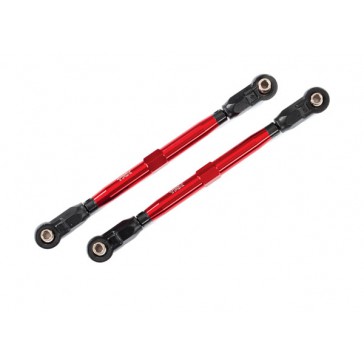 Toe links, Wide Maxx (TUBES 6061-T6 aluminum (red-anodized))