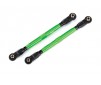 Toe links, Wide Maxx (TUBES 6061-T6 aluminum (green-anodized))