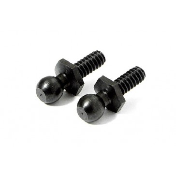 Ball End 4,3x6,5mm 4-40 Black