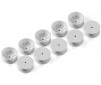 4WD FRONT WHEEL AERODISK WITH 12MM HEX IFMAR - WHITE (10)