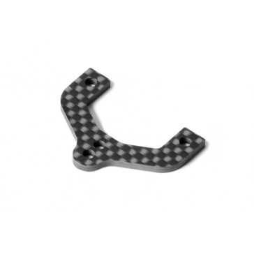 XB4'20 GRAPHITE REAR UPPER BRACE 2MM