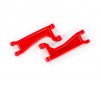 Suspension arms, upper, red (left or right, front or rear) (2) (for u