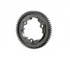 Spur gear, 54-tooth, steel (wide-face, 1.0 metric pitch)