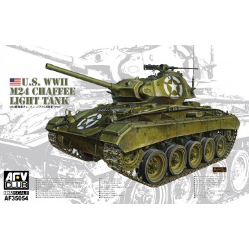 WWII M24 Chaffee Light Tank 1/35