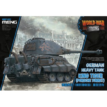 German Heavy Tank King Tiger (Porsche Turret)(cartoon model)