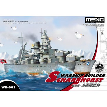 Warship Builder-Scharnhorst(cartoonized model kit)