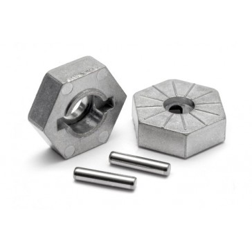 Hex Wheel Hub 17Mm (Silver)