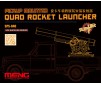 Pickup Mounted Quad Rocket Launcher (RESIN) - 1:35