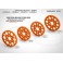 OFFSET SPUR GEAR 110T / 64 - ORANGE