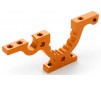 T4F ALU LOWER ADJUSTMENT BULKHEAD - FRONT LEFT - ORANGE