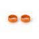 ALU SHIM FOR RADIAL PLAY ADJUSTMENT OF STEERING ARM - ORANGE (2)