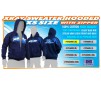 SWEATER HOODED WITH ZIPPER - BLUE (XS)