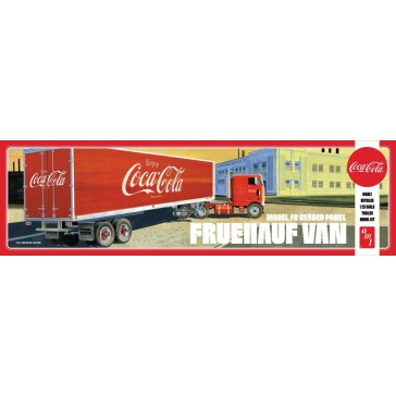 FrueHauf Beaded Van Semi Coca  1/25