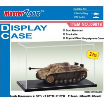 Display Case 111x 61 x 63 mm 2pc