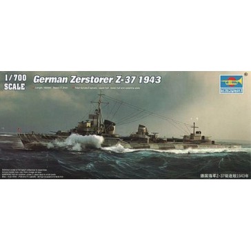 German Zerstorser Z-37 1943 1/700