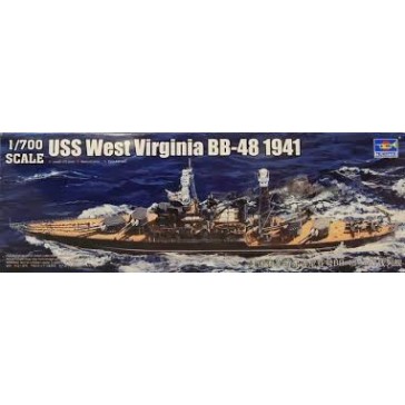 USS West Virginia BB48 1941 1/700