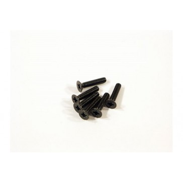 Flat Head Screw M3X15Mm (6Pcs)