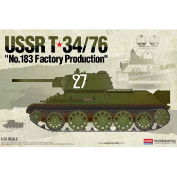 USSR T34/76 N°183 Factory Prod.1/35