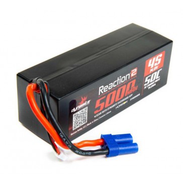 14.8V 5000mAh 4S 50C LiPo, Hardcase: IC5