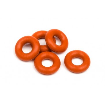 Silicon O-Ring P-3 (Red) (5 Pcs)