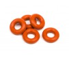 Silicon O-Ring P-3 (Red) (5 Pcs)