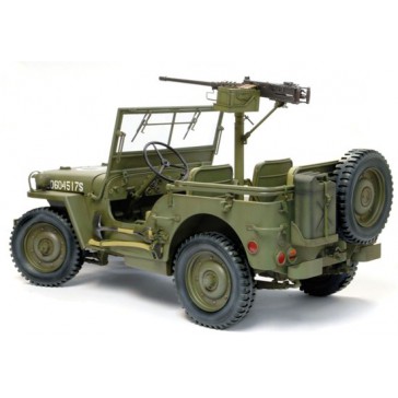 1/4-TON 4X4 TRUCK W/M2 .50-CAL MACHINE GUN 1:6