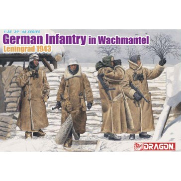 GERMAN INFANTRY IN WACHTMANTEL 1:35