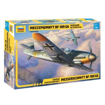 1/48 GERMAN FIGHTER AIRCRAFT MESSERSCHMITT BF-109 G6