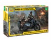 1/35 R12 GERMAN MOTORCYCLE WITH SIDECAR AND CREW