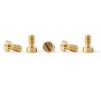 METRIC SCREWS M2.2X3.8MM BRASS 5X