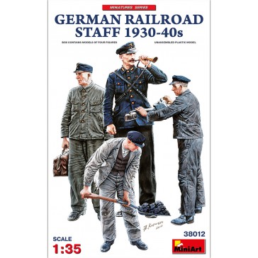 German Railroad Staff 1930-40s 1/35