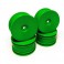 DISC.. GTB NEON GREEN WHEELS SET