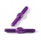 DISC.. TITANIUM TURNBUCKLE M3X24MM (2PCS/PURPLE)