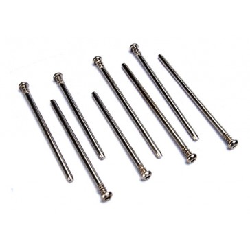 Suspension screw pin set, hardened steel (hex drive)